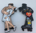 Sailor Brown/White Uniform Challenge Coin