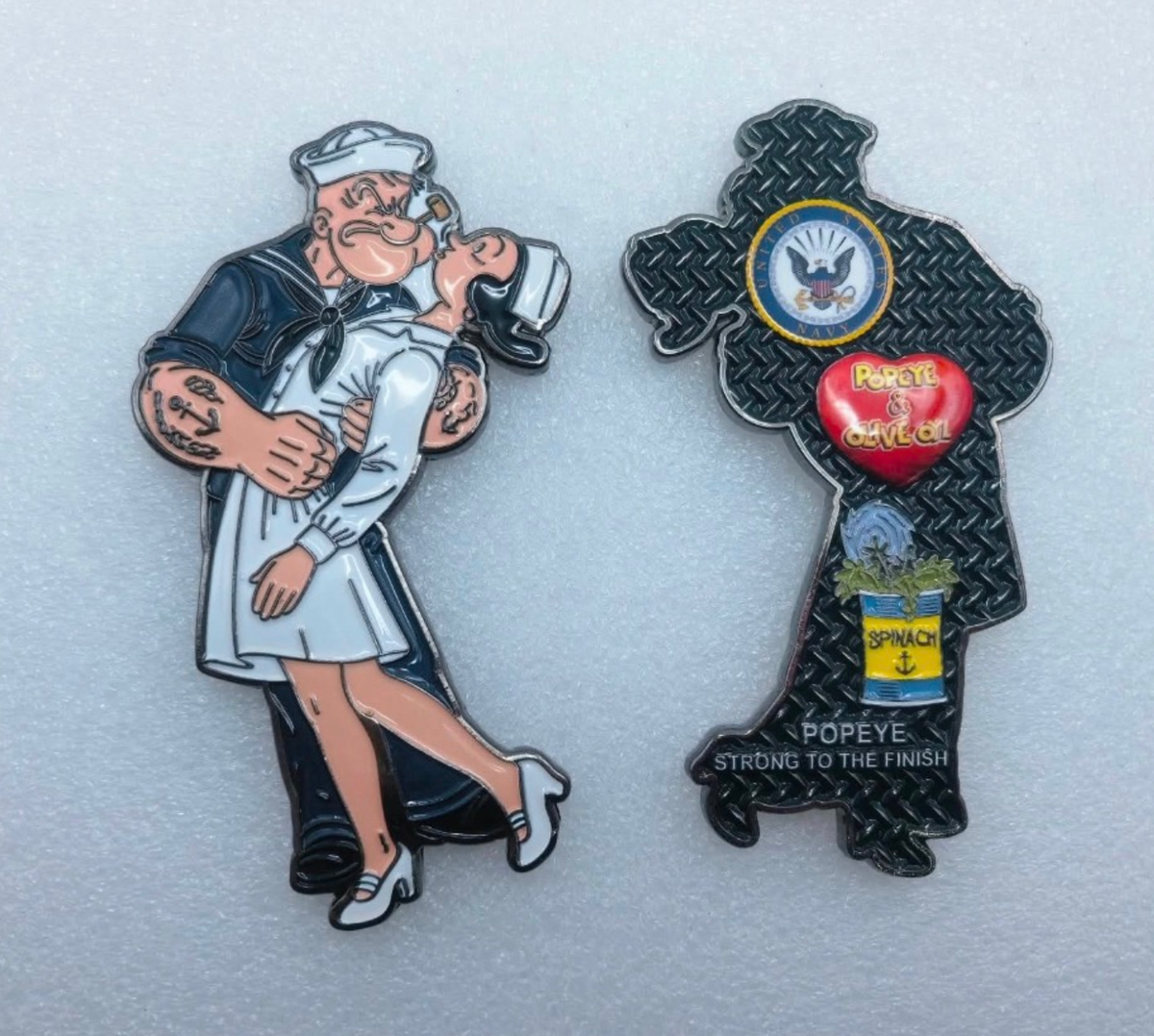 Sailor Black/White Uniform Challenge Coin