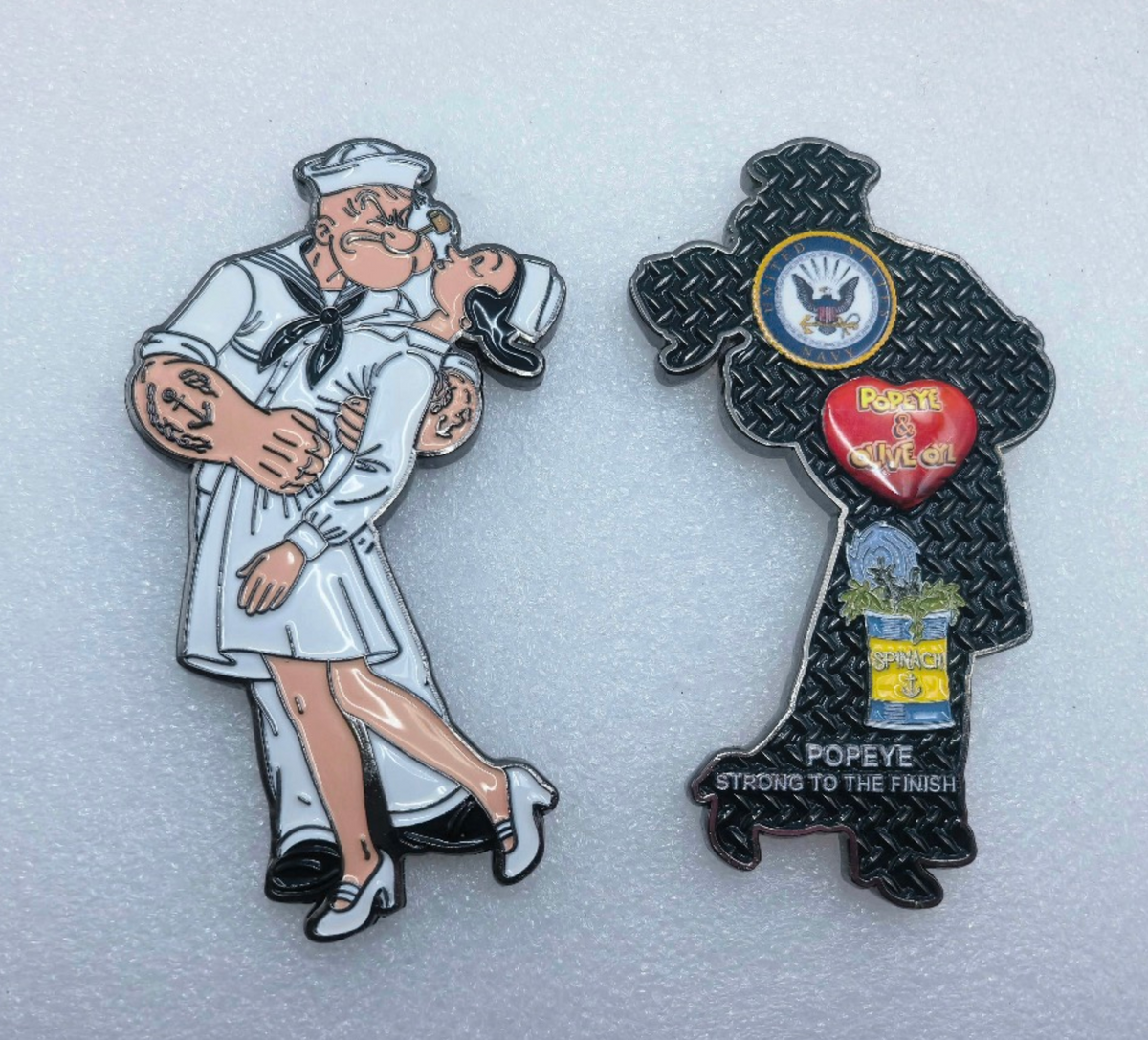Sailor White/White Uniform Challenge Coin
